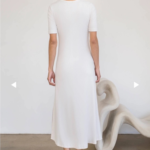 AYR The Moderne Dress in Seashell Small - Picture 6 of 7